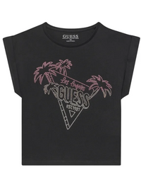 Guess Kids Débardeur Noir Fille — immagine 1