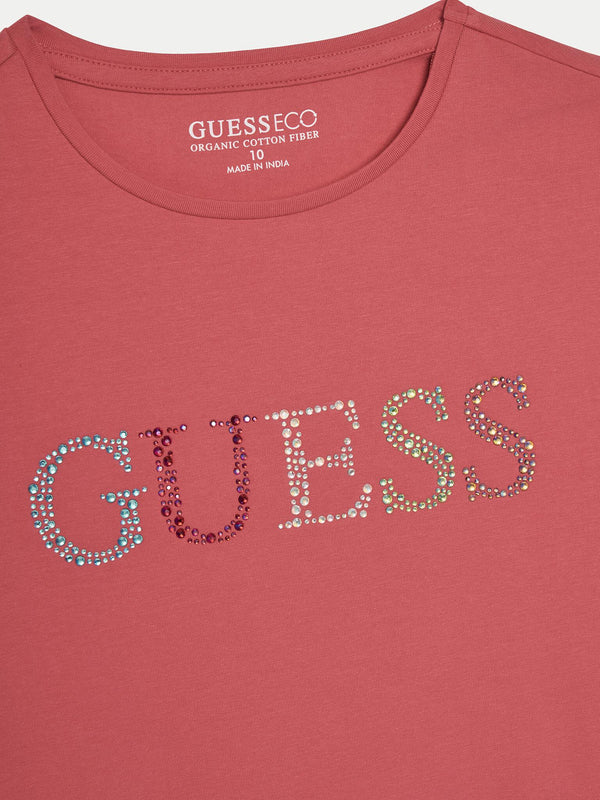 Guess Kids T-Shirt Rosa Bambina