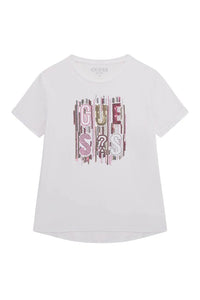 Guess Kids T-Shirt Bianca Bambina — immagine 1