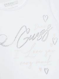 Guess Kids T-Shirt Bianca Bambina — immagine 2