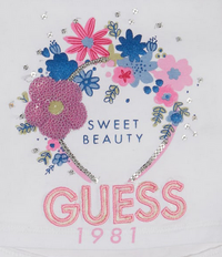 Guess Kids T-Shirt Bianca Bambina — immagine 2