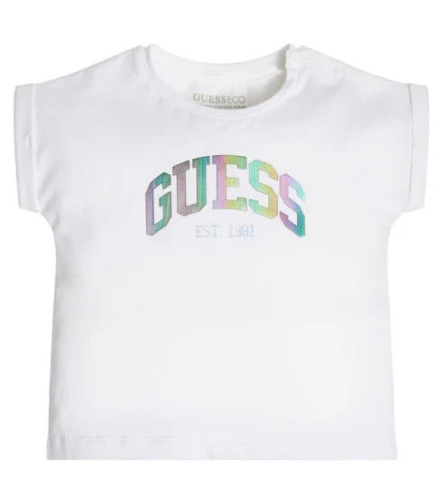 Guess Kids T-Shirt Bianca Bambina