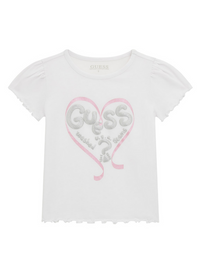 Guess Kids T-Shirt Bianca Bambina — immagine 1