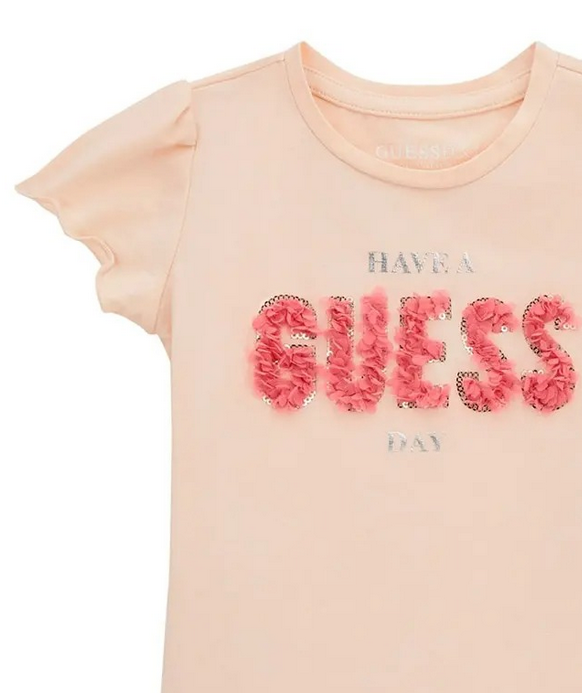Guess Kids T-Shirt Rosa Bambina