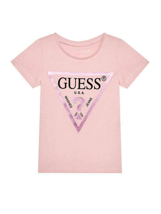 Guess Kids T-shirt rose Enfant