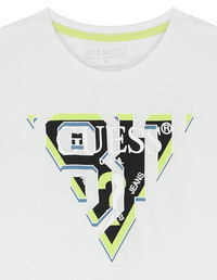 Guess Kids T-shirt Blanche Enfant — immagine 2
