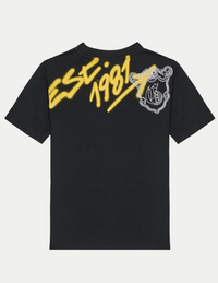 T-shirt graphique Guess Kids noire à imprimés enfant — immagine 2