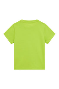 T-shirt enfant Guess Vert Fluo — immagine 2