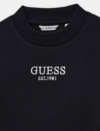 Guess T-shirt Manches Longues Noire Enfant — immagine 2