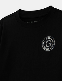Guess Kids Maglia Maniche Lunghe Nera Bambine Ragazze — immagine 2