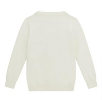 Guess Kids T-shirt manches longues blanche bébé fille — immagine 2