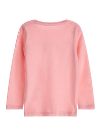 Guess Kids T-shirt manches longues rose bébé fille — immagine 2