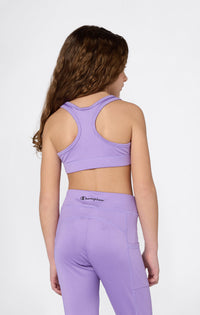 Champion C-Tech Top Sportivo Lilla Bambine Ragazze — immagine 3