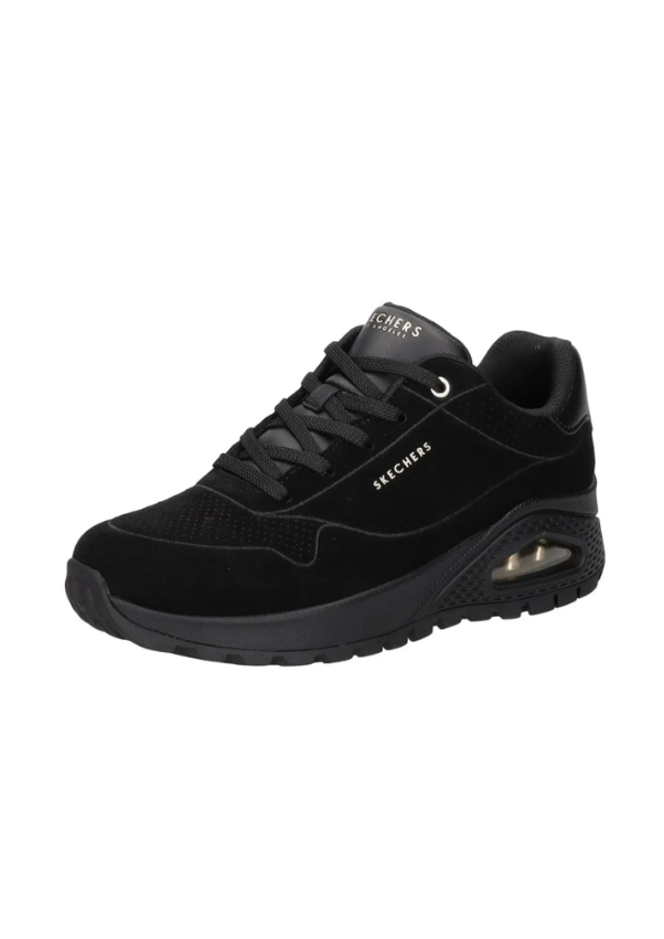 SKECHERS SCARPA SCAMOSCIATA GRIGIA DONNA