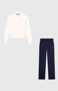 Champion Survêtement Slim Fit zippé Crème femme — immagine 1