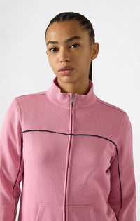 Champion Tuta Completa rosa Leggera con Zip Intera da Donna — immagine 5