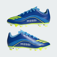 Adidas Chaussures de football F50 Messi Club crampons pour terrain ferme/multi-surfaces enfant — immagine 1