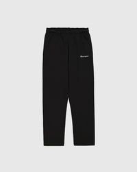 CHAMPION Pantalon de jogging en molleton à jambe droite Noir Homme — immagine 1