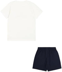 Champion Children's Ensemble 2 Pièces Blanc Bleu Enfant — immagine 2