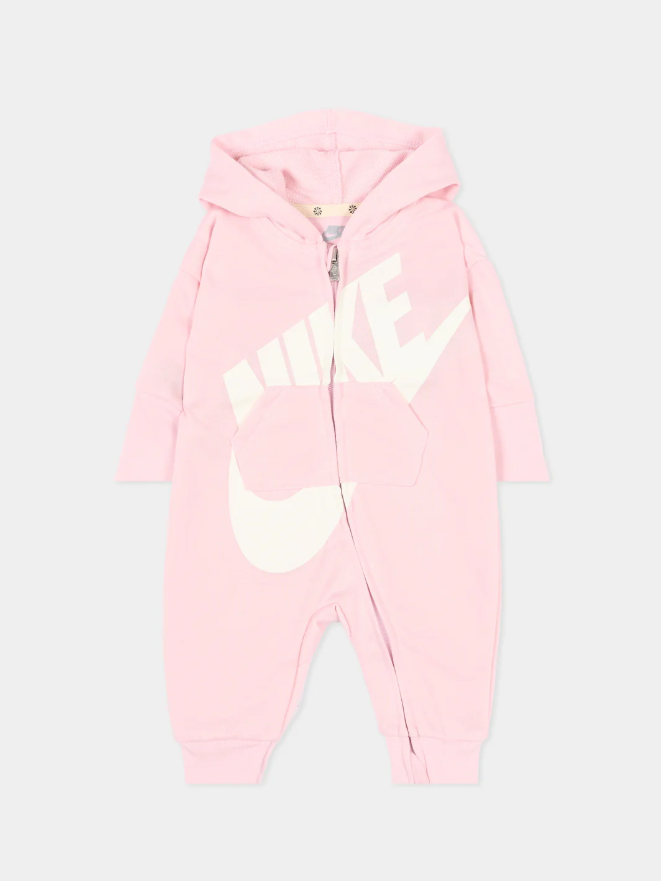 Nike Sportswear COVERALL UNISEX Tuta jumpsuit pink bambina