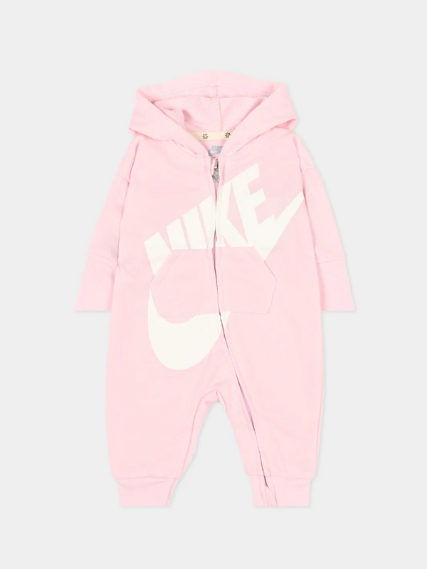 Nike Sportswear COVERALL UNISEX Tuta jumpsuit pink bambina