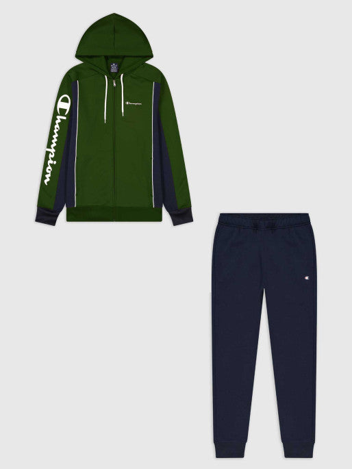 Survêtement complet homme Champion vert bleu