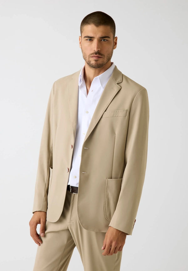 Guess Tech Stretch Giacca Beige Uomo