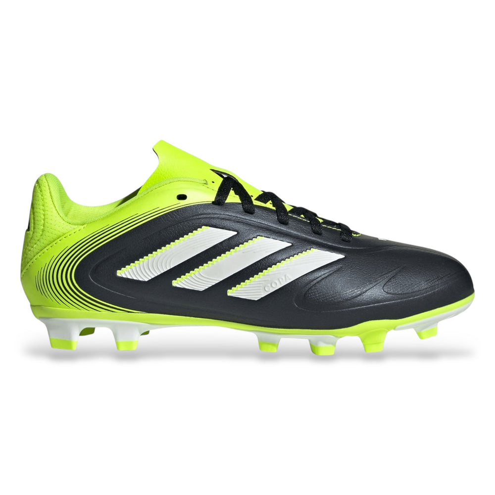 Chaussures de football Adidas Copa Pure 3 Club FG/MG noires jaunes unisexe