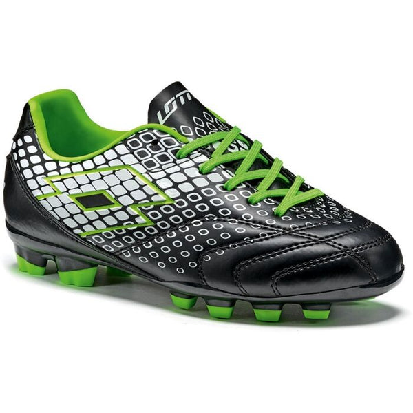 Lotto Spider 700 XIV Fg Jr Scarpe Da Calcio Nere Verdi Bambini