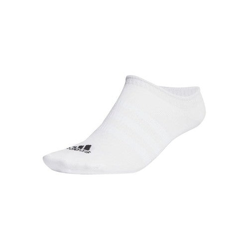 Adidas T Spw No Show 3P Calzini Bianchi Unisex