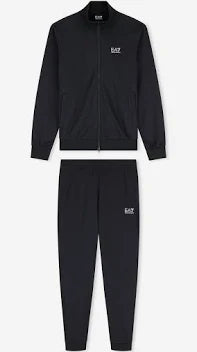 EA7 Ensemble Survêtement Noir Homme