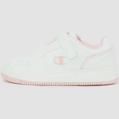 Champion Rebound 2.0 Scarpe Bianche Rosa Bambina