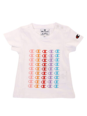 Champion Crewneck T-shirt Multicolore Bambina