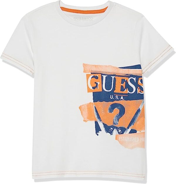 Guess Kid T-shirt Bianca Bambini