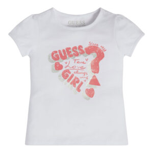 Guess Ss  T-shirt Bianca Bambina