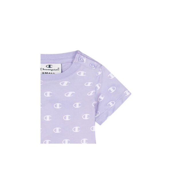 Champion Regular Fit Vestito Viola Bambina