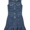 Guess Vestito Di Jeans Blu Denim Bambina