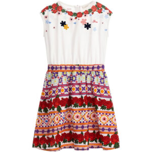 Guess Vestito Estivo Multicolore Bambina