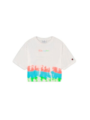 Champion Crewneck Girls T-shirt Multicolore Bambina
