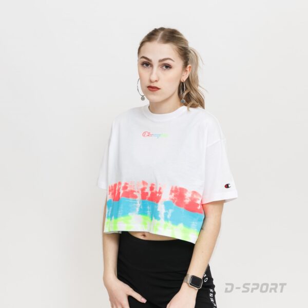 Champion Crewneck Girls T-shirt Multicolore Bambina
