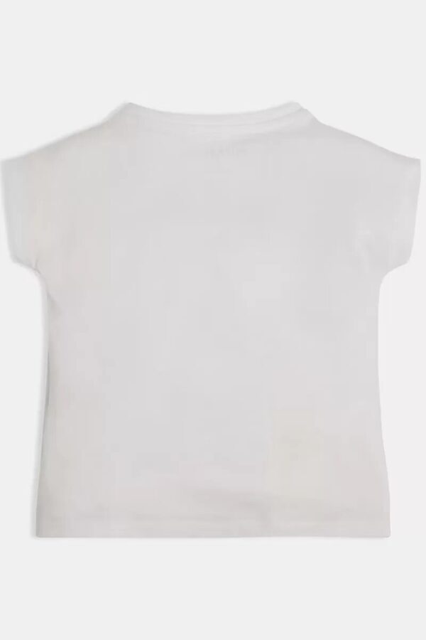Guess Ss  T-shirt Bianca Bambina
