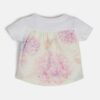 Guess T-shirt  a manica corta e stampa a colori Bianca Bambina
