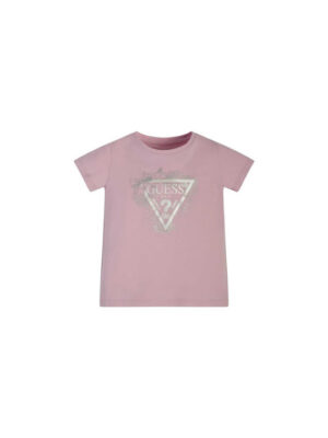 Guess  T-shirt Total Pink Bambina