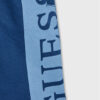 Guess Pantaloncini con logo blu navy Bambini Ragazzi