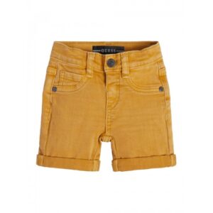 Guess Bermuda Di Jeans Giallo Denim  Bambino