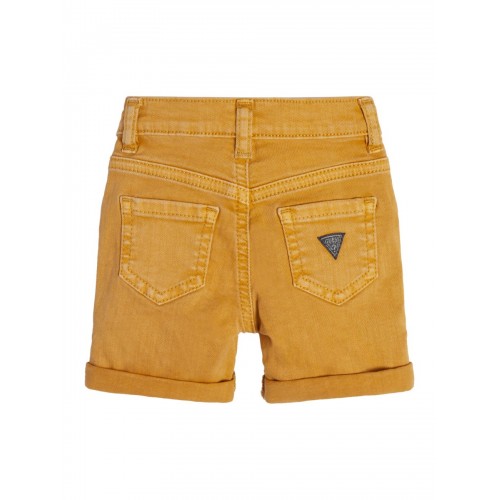 Guess Bermuda Di Jeans Giallo Denim  Bambino