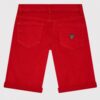Guess Bermuda Di Jeans Rosso Denim  Bambino