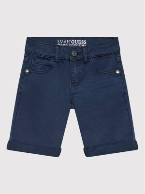 Guess Bermuda Di Jeans Blu Denim  Bambino