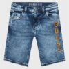 Guess Bermuda Di Jeans Blu Denim  Bambino