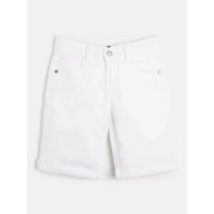 Guess Bermuda Di Jeans Biancho Denim  Bambino